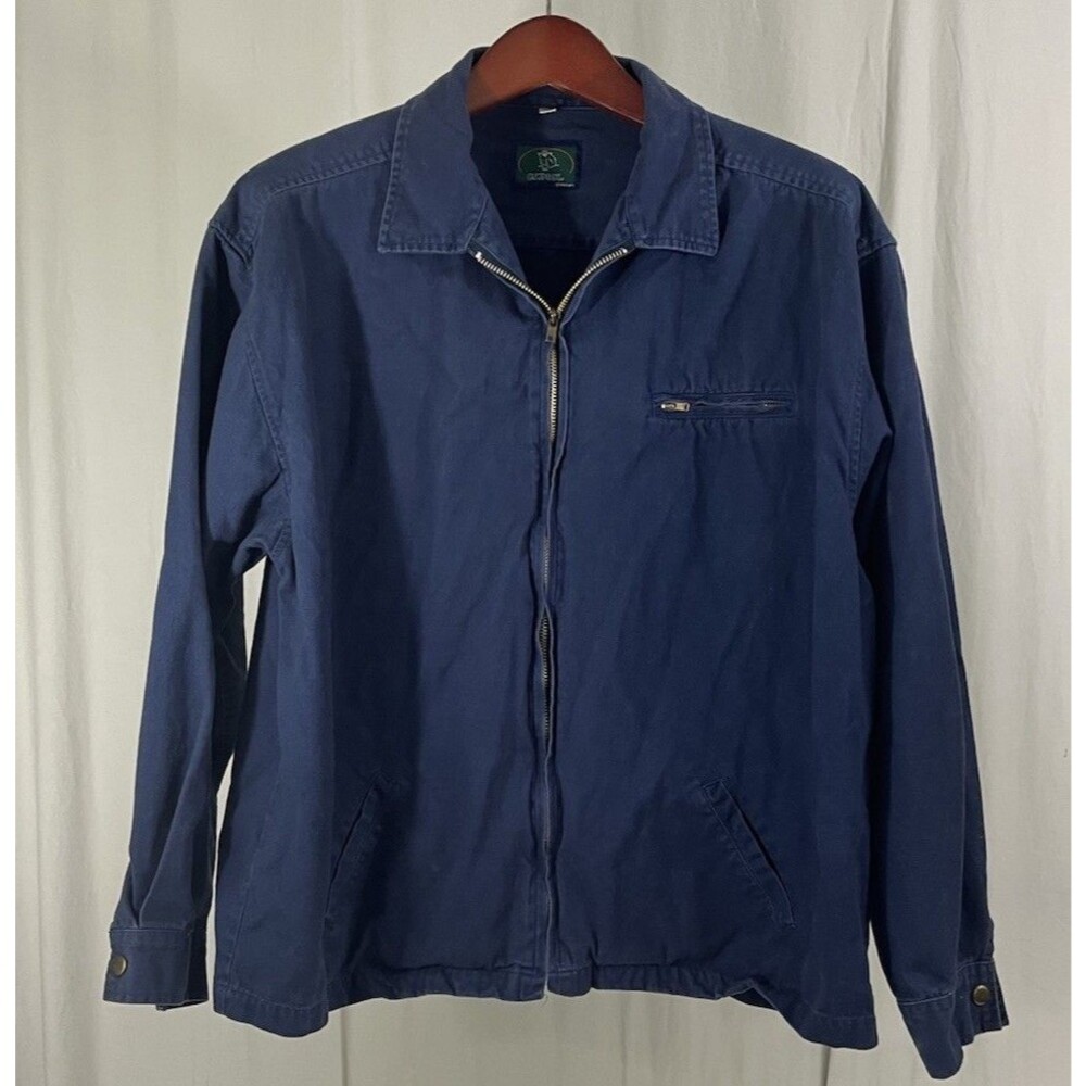 VTG 1996 Camel Cigarettes Blue Denim Bomber Jacket Promo Merchandise Men’s Sz XL